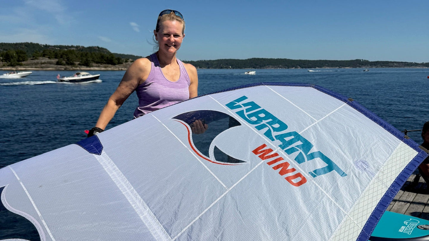 Utleie wingfoil utstyr, m/ demo brett og foiler