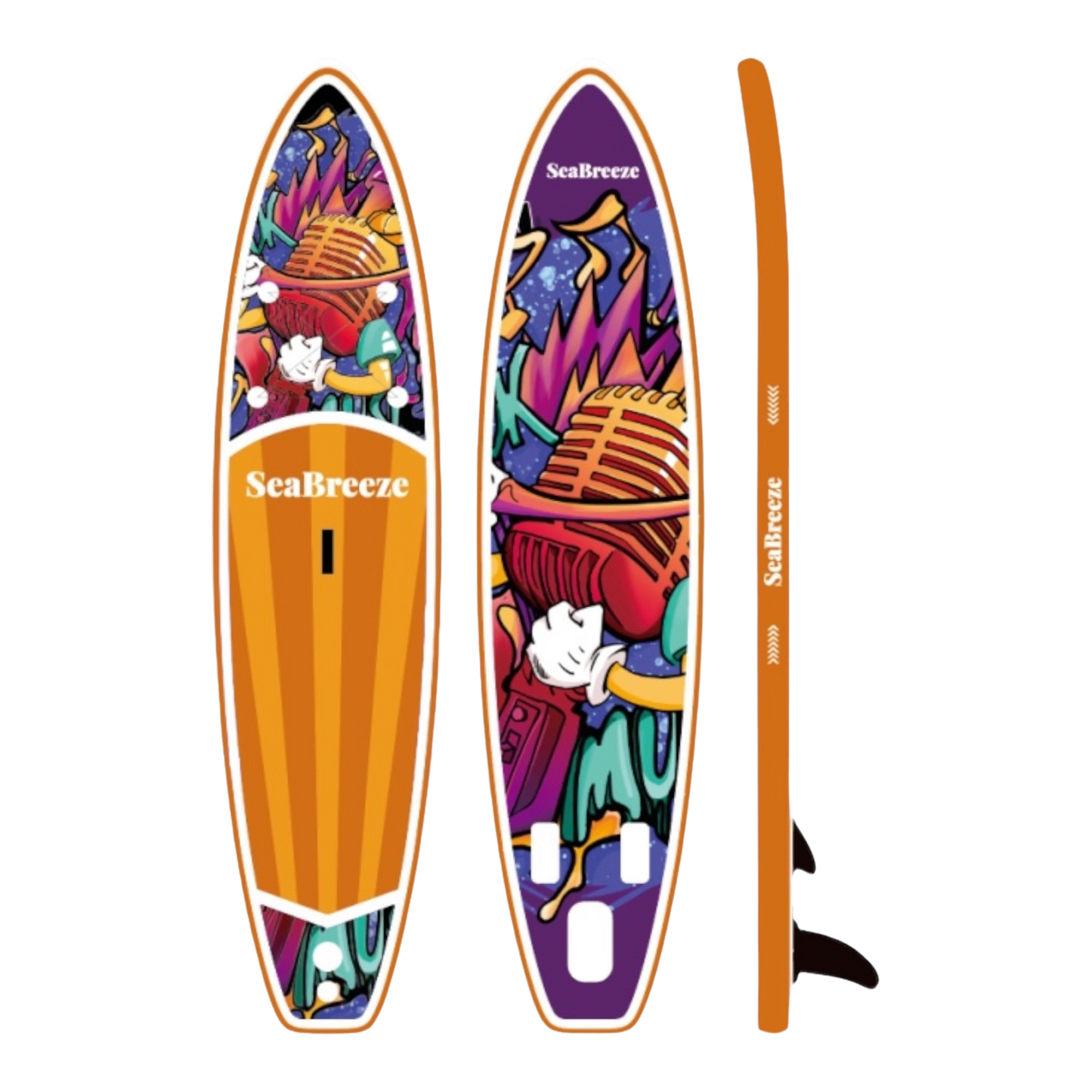 VIBRANT SURF - WingSUP package w/sail wing, 15" center fin