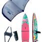 VIBRANT SURF - WingSUP package w/sail wing, 15" center fin