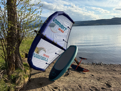 Utleie wingfoil utstyr, m/ demo brett og foiler