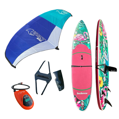 VIBRANT SURF - WingSUP package w/sail wing, 15" center fin