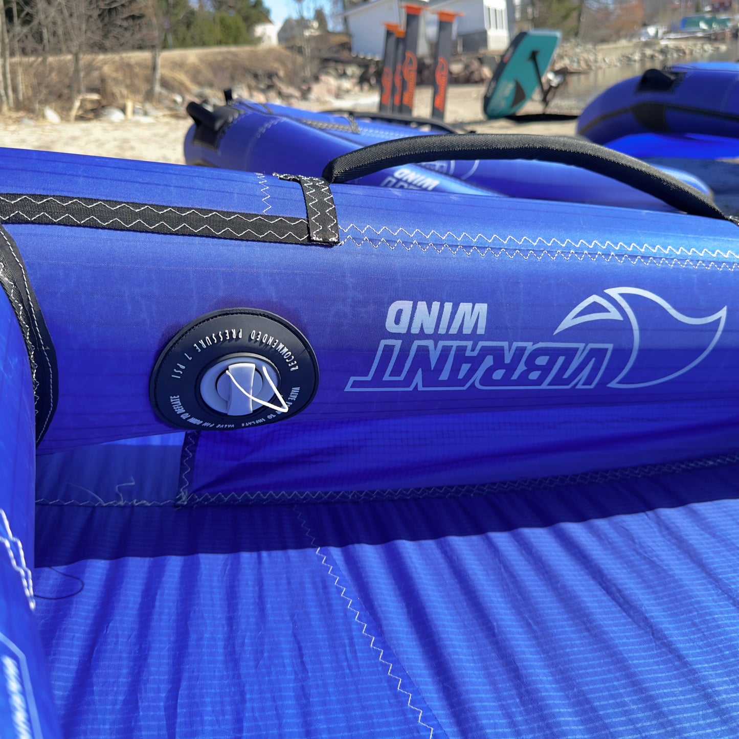 VIBRANT SURF - WingSUP pakke m/seilvinge, 15" senterfinne