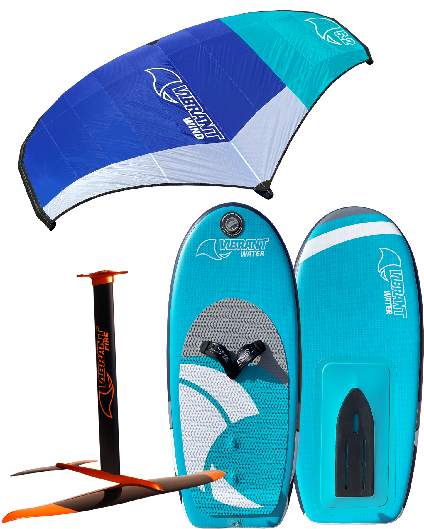 VIBRANT SURF - Wingfoil pakke komplett